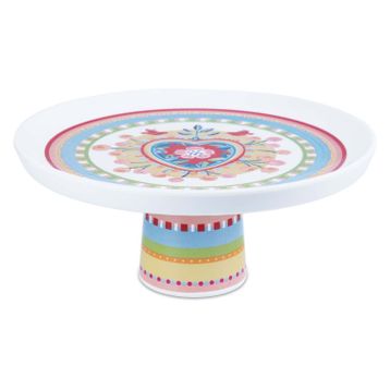 Baci Milano Mamma Mia 21x7 CM Kalp Desenli Sunum Tabağı