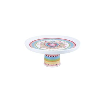 Baci Milano Mamma Mia 21x7 CM Kalp Desenli Sunum Tabağı