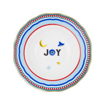 Baci Milano Mamma Mia 22 cm Joy Yazılı Tabak