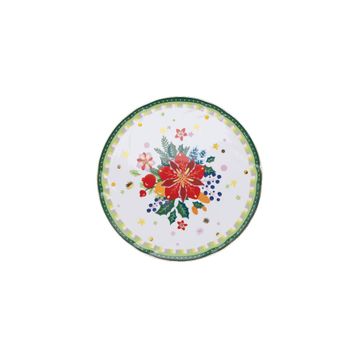 Baci Milano Mamma Mia 32 CM Çiçek Desenli Servis Tabağı