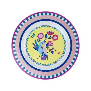 Baci Milano Mamma Mia 6'lı 28 cm El Desenli Yemek Tabağı Seti