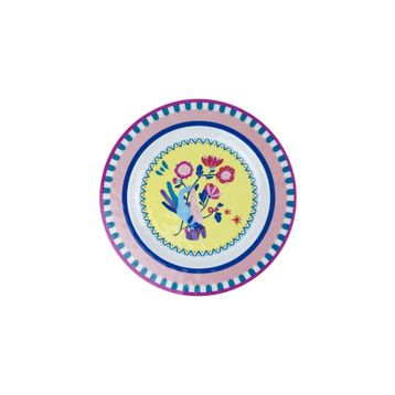 Baci Milano Mamma Mia 6'lı 28 cm El Desenli Yemek Tabağı Seti