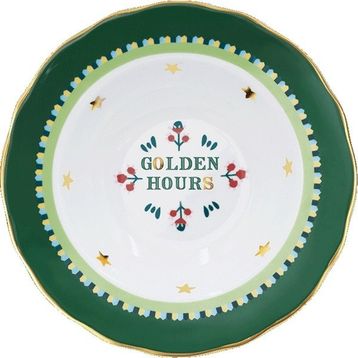 Baci Milano Mamma Mia Golden Hours Yazılı 22 CM Çorba Kasesi