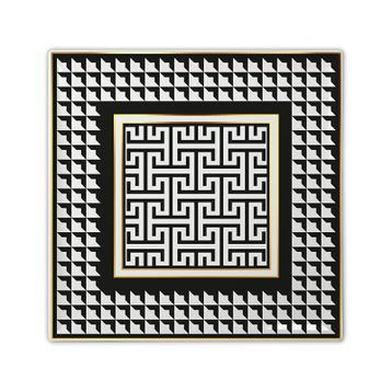 Baci Milano Optical 30,5X30,5 cm Kare Tepsi