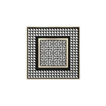 Baci Milano Optical 30x30 cm Kare Tepsi