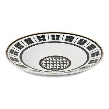 Baci Milano Optical Porselen 30 cm Pasta Tabağı
