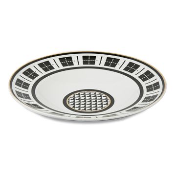 Baci Milano Optical Porselen 30 cm Pasta Tabağı