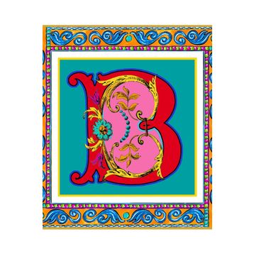 Baci Milano Ortigia 15x15 cm B Harfli Tabak