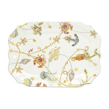 Baci Milano Portofino 33x47 CM Servis Tabağı