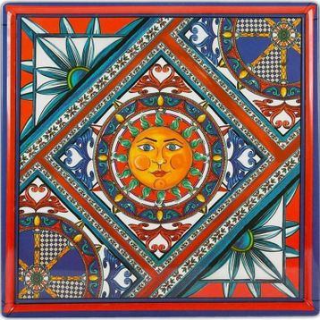 Baci Milano Sole Mio 35x35 cm Kare Tepsi
