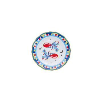 Baci Milano Zodiac Vibe 16 cm Kova Burcu Pasta Tabağı