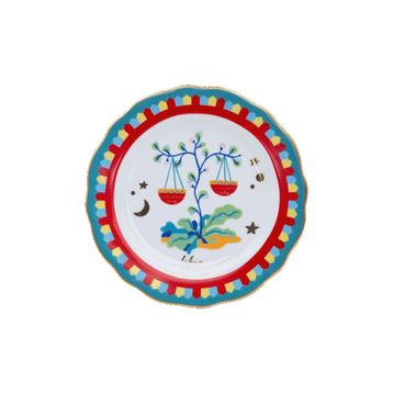 Baci Milano Zodiac Vibe 16 cm Terazi Burcu Pasta Tabağı