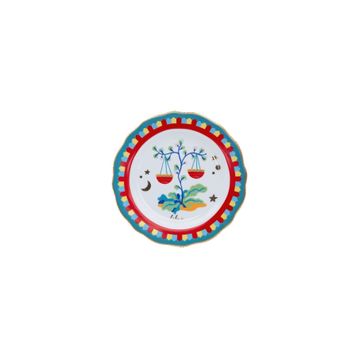 Baci Milano Zodiac Vibe 16 cm Terazi Burcu Pasta Tabağı