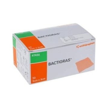Bactigras 5x5 cm 50 Adet Yara Örtüsü