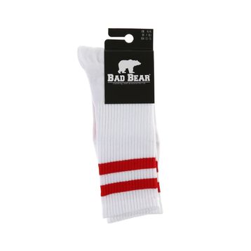 Bad Bear 18 01 02 002 C03 Cross Ankle Whıte Erkek Çorap