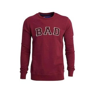 Bad Bear 19.02.12.003-C20 Kırmızı Convex Crewneck Erkek Sweatshirt