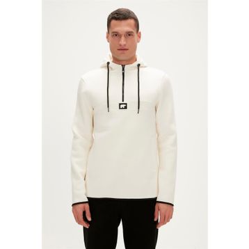 Bad Bear 19.02.27.027-C108 Beyaz Defence Half Erkek Sweatshirt