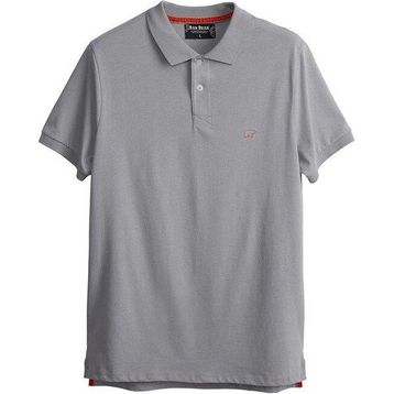 Bad Bear 21.01.07.043_Pure Regular Fit Düz Koyu Beyaz Erkek Polo T-Shirt