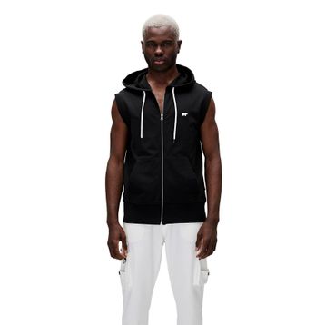 Bad Bear 21.01.12.016 Trainer Full Zıp Siyah Erkek Sweatshirt