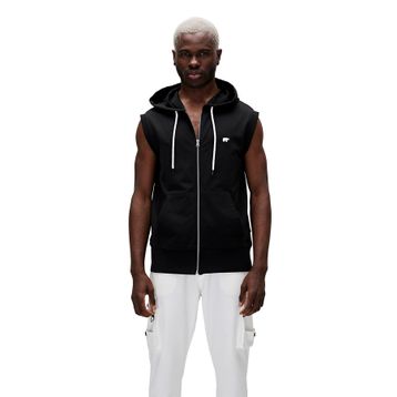 Bad Bear 21.01.12.016 Trainer Full Zıp Siyah Erkek Sweatshirt