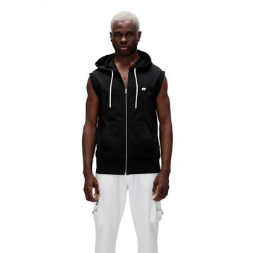 Bad Bear 21.01.12.016 Trainer Full Zıp Siyah Erkek Sweatshirt