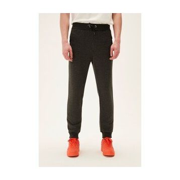 Bad Bear 21.02.14.003_BACKUP SWEATPANT Koyu Gri Baskılı Erkek Eşofman Altı