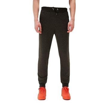 Bad Bear 21.02.14.003_BACKUP SWEATPANT Koyu Gri Baskılı Erkek Eşofman Altı
