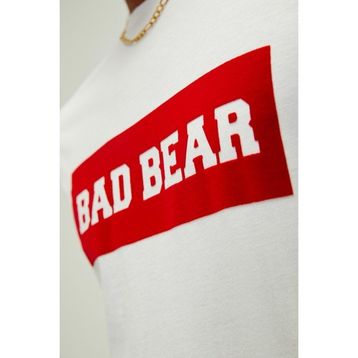 Bad Bear 22.01.07.013_Flog O Yaka Normal Kalıp Baskılı Haki Erkek T-Shirt