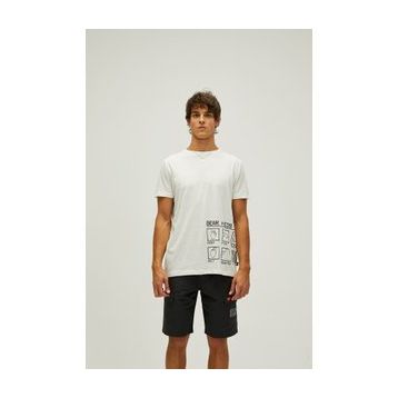 Bad Bear 22.01.07.016-C04 Bear Needs Beyaz Erkek T-Shirt
