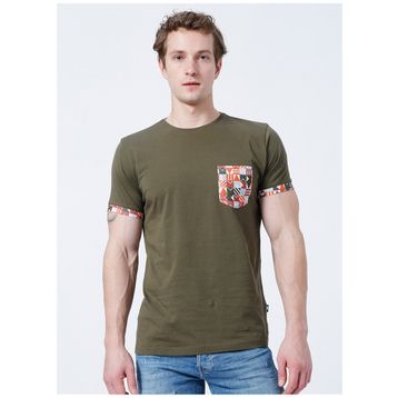 Bad Bear 22.01.07.020 Flag Pocket O Yaka Normal Kalıp Baskılı Erkek T-shirt