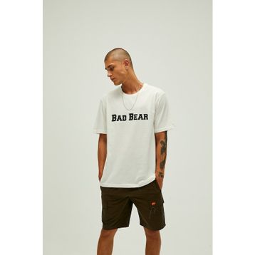 Bad Bear 22.01.07.053-C108 Beyaz Title Erkek T-Shirt