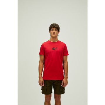 Bad Bear 22.01.23.001 Flag Tank-Top Düz Yaka Normal Kalıp Düz Kırmızı Erkek Atlet