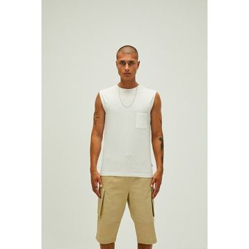 Bad Bear 22.01.23.002 Tribe Tank-Top Düz Yaka Normal Kalıp Düz Kırmızı Erkek Atlet