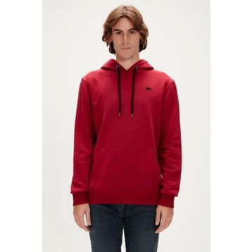 Bad Bear 22.02.12.032-C65 Bad Neck Hoodıe Bordo Erkek Sweatshirt