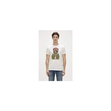 Bad Bear 23.01.07.009-C04 Beyaz Erkek T-Shirt