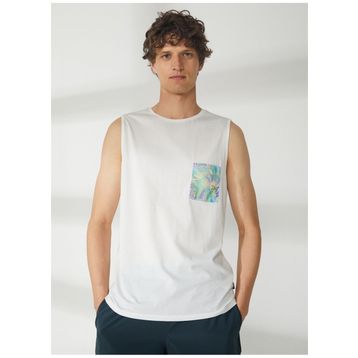 Bad Bear 23.01.23.004_MONSTERA TANK-TOP Beyaz Erkek Atlet