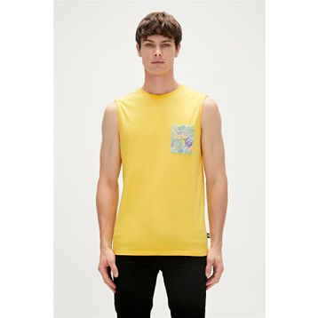 Bad Bear 23.01.23.004_MONSTERA TANK-TOP Hardal Erkek Atlet