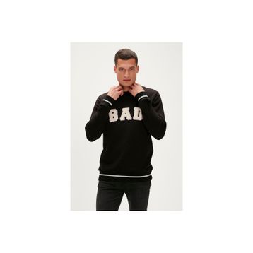 Bad Bear 23.02.12.013-C04 Felt Siyah Erkek Sweatshirt