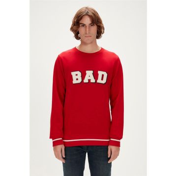 Bad Bear 23.02.12.013-C54 Kırmızı Erkek Sweatshirt