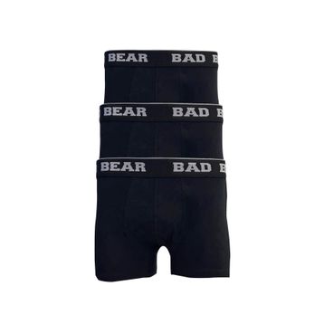 Bad Bear Basic 3'lü Siyah Erkek Boxer