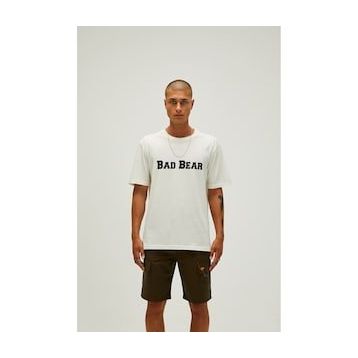 Bad Bear Beyaz Erkek T-shirt