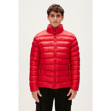 Bad Bear Boss Puffer Kırmızı Erkek Mont