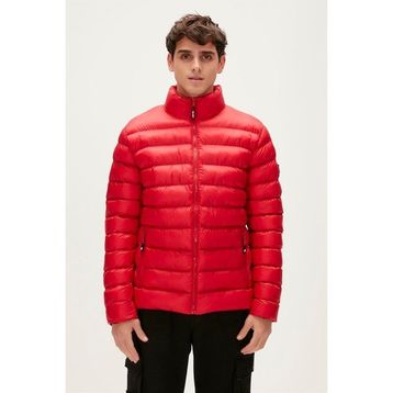 Bad Bear Boss Puffer Kırmızı Erkek Mont