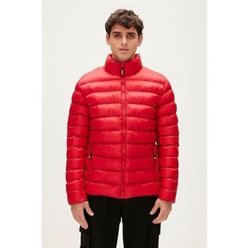 Bad Bear Boss Puffer Kırmızı Erkek Mont