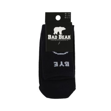 Bad Bear Bye Tall Erkek Kırık Beyaz Çorap
