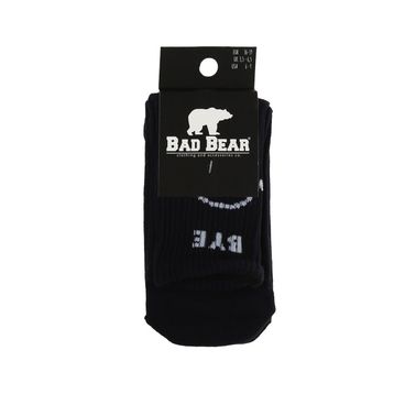Bad Bear Bye Tall Erkek Kırık Beyaz Çorap
