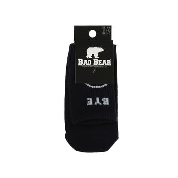 Bad Bear Bye Tall Erkek Kırık Beyaz Çorap