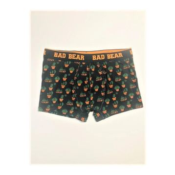 Bad Bear Cactus Antrasit Erkek Boxer