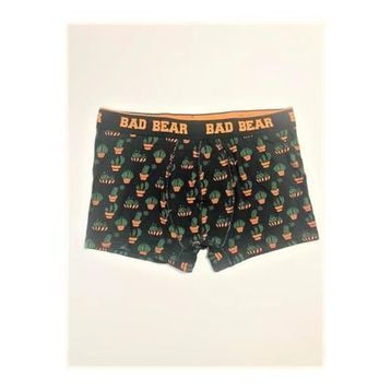 Bad Bear Cactus Antrasit Erkek Boxer