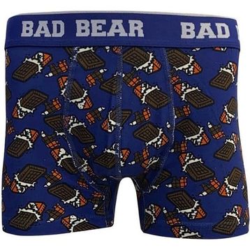Bad Bear Chocolate Lacivert Erkek Boxer